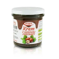Słodkie kremy i masła - Agnex Krzysztof Wierzbicki Krem z orzechów laskowych 300g KREM ORZECH LASKOWY - miniaturka - grafika 1