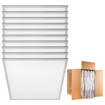 10x Panel sufitowy plafon lampa Led 40W kaseton 60x60cm 4000K podwieszany