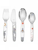 Sztućce dla dzieci - Rösle zestaw 4cz. sztućców dla dzieci Kleiner - miniaturka - grafika 1