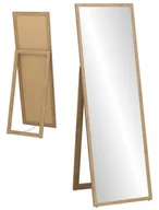 Lustra - Duże lustro stojące 170x50 cm wąska rama DĄB GRAND PREMIUM - miniaturka - grafika 1