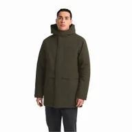 Kurtki męskie - Męska parka ocieplana Jack Wolfskin COLD CAMP COAT M obsidian moss - M - miniaturka - grafika 1