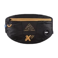 Pozostały sprzęt i akcesoria do ćwiczeń - Pas do biegania CRAFT PRO TRAIL 0.65L SOFT FLASK WAISTBELT 1913148-999574 – Czarny - miniaturka - grafika 1