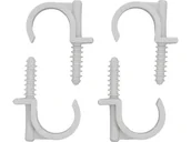 Akcesoria hydrauliczne - UCHWYTY MONTAŻOWE, INSTALATORSKIE Z KOŁKIEM SZYBKIEGO MONTAŻU DO RUR 28MM 4SZT. - miniaturka - grafika 1