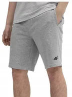 Spodenki męskie - SPODENKI 4F męskie 4FSS23TSHOM156-27M szare 2XL - miniaturka - grafika 1
