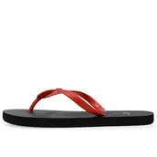 Klapki i japonki męskie - Japonki 4F SS23FFLIM07362S - czarne - miniaturka - grafika 1