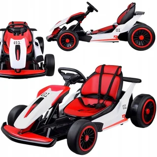 Gokart na akumulator z Funkcją Driftu Bolid autko dla dziecka PA0308 - Pojazdy elektryczne dla dzieci - miniaturka - grafika 1
