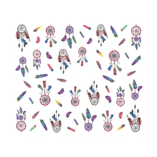 Naklejki Wodne Do Paznokci Letnie Wzory YZW-A1261 - Ozdoby do paznokci - miniaturka - grafika 1