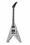 Gitary elektryczne - Gibson Dave Mustaine Flying V EXP Silver Metallic gitara elektryczna - miniaturka - grafika 1