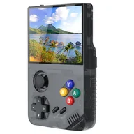 Konsole i gry retro - Ręczna konsola do gier M19, ekran HD 3,5 cali, karta TF 64GB, 20 000 gier - Czarny - miniaturka - grafika 1