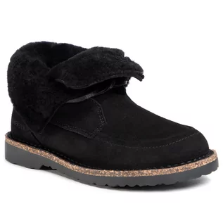 Botki damskie - Birkenstock Botki Bakki 1015401 Black Hydrophobic - grafika 1