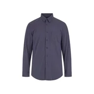 Koszule męskie - Męska Koszula GUESS LS SUNSET TECH SHIRT M3YH34WFKM0-G7V2 – Granatowy - miniaturka - grafika 1