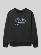 Swetry dla chłopców - Bluza z wyhaftowanym logo - miniaturka - grafika 1
