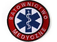 Odzież medyczna - Emblemat Ratownictwo Medyczne Koło Czerwone - miniaturka - grafika 1