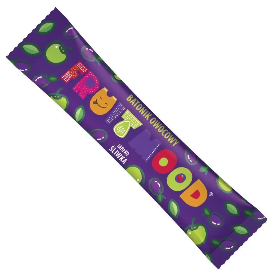 Batonik Owocowy - śliwka Fruit Mood, 20g