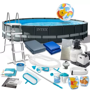 Basen stelażowy do ogrodu Intex Ultra XTR Frame Pools 610 x 122 cm zestaw 20w1 - Baseny ogrodowe - miniaturka - grafika 1