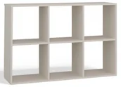 Półki i regały dla dzieci - Beżowy regał nowoczesny kaszmir 4x T8-W78 - miniaturka - grafika 1