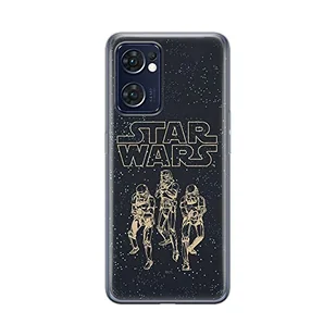 Etui Gwiezdne Wojny 005 Star Wars Nadruk pełny Granatowy Producent: OPPO, Model: RENO 7 5G - Etui i futerały do telefonów - miniaturka - grafika 1