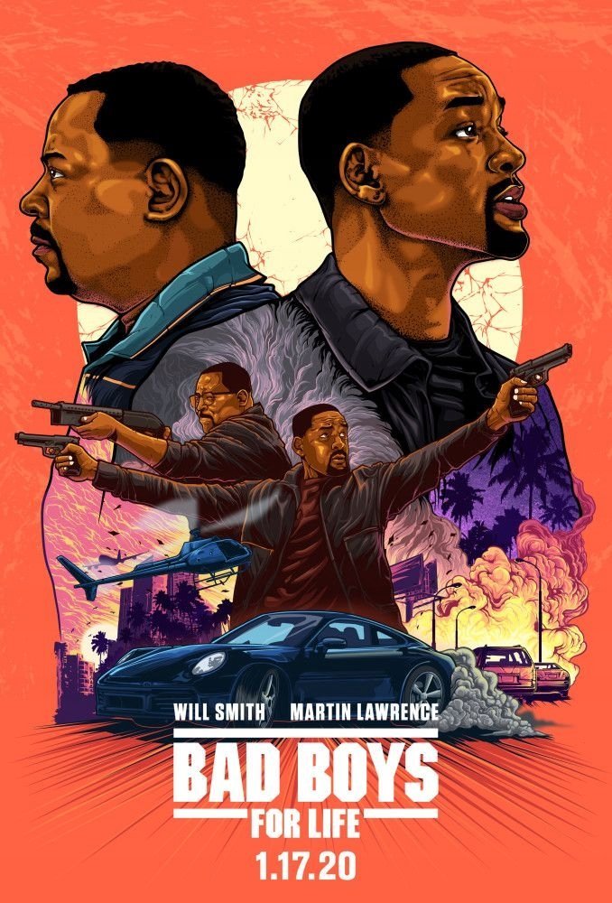 PODKŁADKA POD MYSZ Z Nadrukiem 22x18 cm Bad Boys Will Smith Tekst Prezent