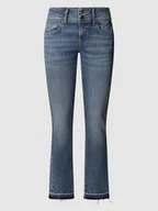Spodenki damskie - Pepe Jeans Dżinsy "Venus" - Slim fit - w kolorze niebieskim - miniaturka - grafika 1