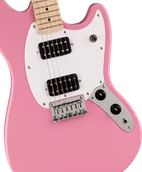 Gitary elektryczne - Squier Sonic Mustang HH Maple Fingerboard White Pickguard Flash Pink - miniaturka - grafika 1