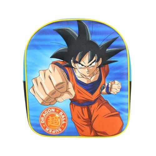 Plecak Dragon Ball Z 30x26x10, idealny do szkoły i wypoczynku, super bohater i praktyczny design, Niebieski, Torba
