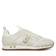 Sneakersy męskie - Sneakersy EA7 Emporio Armani X8X027 XK050 U454 Biały - miniaturka - grafika 1