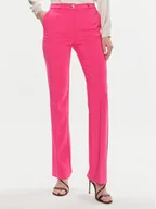 Spodnie damskie - Rinascimento Spodnie materiałowe CFC0118270003 Różowy Regular Fit - miniaturka - grafika 1