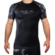 Kimona, stroje i obuwie - Rashguard do MMA/BJJ męski Ground Game Moro 4.0 z krótkim rękawem - miniaturka - grafika 1