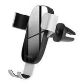 Uchwyty samochodowe do telefonów - Uchwyt samochodowy do auta Baseus Easy Control Pro na kokpit kratkę Czarny - miniaturka - grafika 1