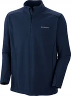 Bluzy męskie - Columbia Columbia Klamath Range II Half Zip Fleece 1352472466 Granatowe L - miniaturka - grafika 1