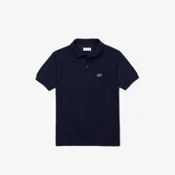 Koszulki dla chłopców - Lacoste dziecięca koszulka polo z drobnej piki Regular Fit - miniaturka - grafika 1