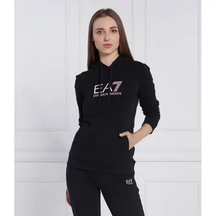 EA7 Bluza | Regular Fit - Bluzy damskie - miniaturka - grafika 1