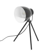 Lampy stojące - Beliani Lampa stołowa czarna 43 cm TAMEGA - miniaturka - grafika 1