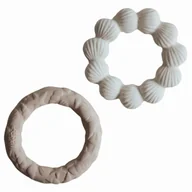 Gryzaki dla dzieci - Natruba gryzaki z naturalnego kauczuku ocean od urodzenia 2 sztuki - miniaturka - grafika 1