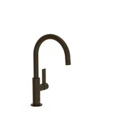 Baterie wannowe i prysznicowe - Bateria umywalkowa Tres Project czarny brąz 21190501KMB - miniaturka - grafika 1