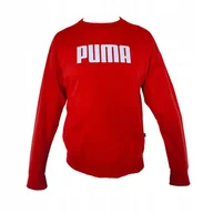 Bluzy damskie - Bluza damska Puma ESS FL bordowa 84721149-XS - miniaturka - grafika 1