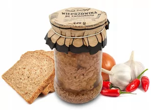 Smak Tradycji Konserwa Mięsna Wieprzowina Po Świniobiciu 230g - Pasztet i przetwory mięsne - miniaturka - grafika 1