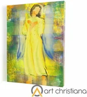 Ikony i obrazy sakralne - Anioł-obraz religijny na płótnie - miniaturka - grafika 1