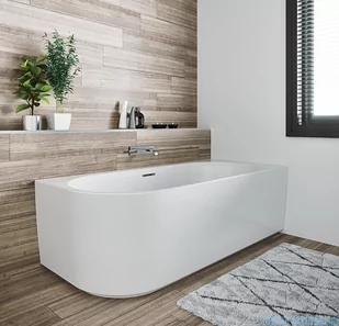 Riho Desire Corner wanna asymetryczna lewa Riho Fall napełnianie przez przelew 184x84cm B088007005 - Wanny z hydromasażem Riho Desire Corner wanna asymetryczna lewa Riho Fall napełnianie przez przelew 184x84cm B088007005 - Wanny z hydromasażem - miniaturka - grafika 1