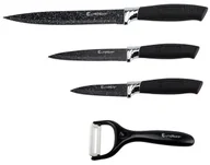 Noże - 3 sztuki noży ze stali nierdzewnej z ceramiczną obieraczką W3-F94 - miniaturka - grafika 1