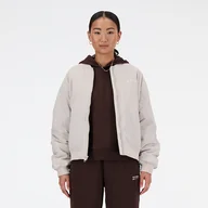 Kurtki damskie - Kurtka damska New Balance WJ33507MNK  szara - miniaturka - grafika 1