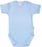 Body dla niemowląt - Body KRÓTKI rękaw JASNY NIEBIESKI r 80 KLEKLE - miniaturka - grafika 1