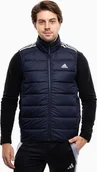 Kamizelki męskie - Kamizelka męska adidas Essentials 3-Stripes Light Down granatowa IK3210 L - miniaturka - grafika 1