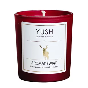 Aromat Świąt - Świeca Sojowa Royal Christmas 160Ml Yush - Świece - miniaturka - grafika 1