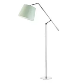 Lampy stojące - Dziecięca lampa podłogowa z miętowym abażurem FOYA z włącznikiem nożnym - miniaturka - grafika 1