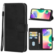Etui i futerały do telefonów - Pokrowiec König Design kompatybilny z Xiaomi Redmi 10A / Redmi 9C Etui na telefon z syntetycznej skóry - Etui na telefon Czarny - miniaturka - grafika 1