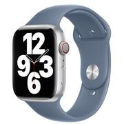 Akcesoria do zegarków - Apple sport w kolorze skalnego błękitu do koperty 45 mm - miniaturka - grafika 1