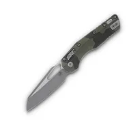 Noże - Nóż składany Microtech MSI S/E Olive Camo Tri-Grip Polymer, Apocalyptic M390MK by Tony Marfione (210T-10APPMOC) - miniaturka - grafika 1
