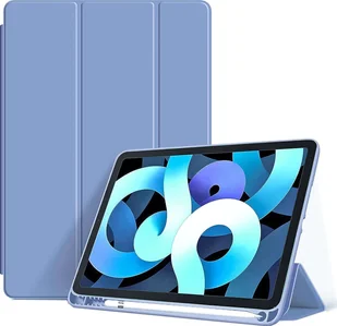 Etui na tablet Alogy Etui do Apple iPad 10.2 9 gen 8/7 2021/2020/2019 Smart Pencil Case Alogy TPU obudowa na tablet Niebieskie - Etui do tabletów - miniaturka - grafika 1