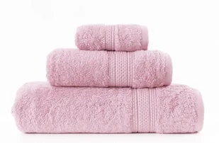Ręcznik z bawełny egipskiej, gruby 600 g/m² Bawełna egipska 70x140cm Baby pink - Ręczniki - miniaturka - grafika 1